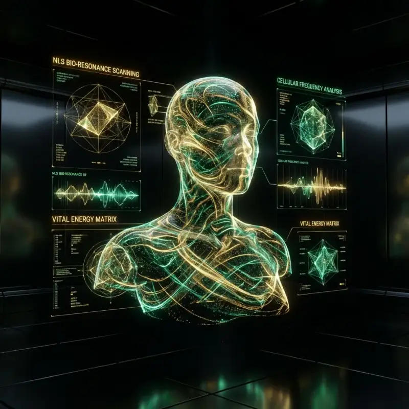 Sistema Metatron: leitura bioenergética detalhada com relatório MARCA